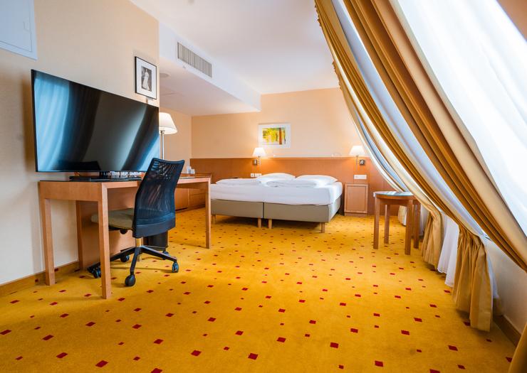 Habitación Familiar Ibercity Wien Schönbrunn Viena Habitación Familiar Ibercity Wien Schönbrunn Viena