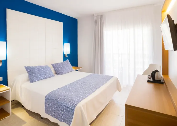 Chambre double standard avec vue sur la mer Hôtel Ibersol Torremolinos Beach Chambre double standard avec vue sur la mer Hôtel Ibersol Torremolinos Beach