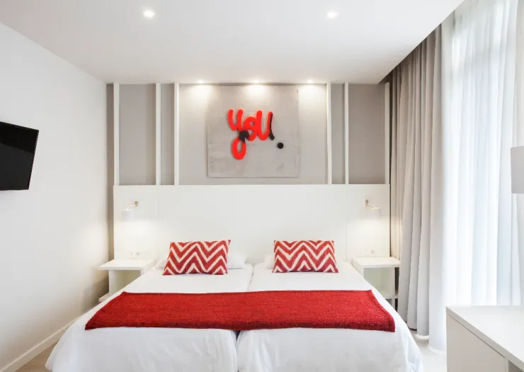 Doble estándar Hotel Ibersol Antemare Sitges Doble estándar Hotel Ibersol Antemare Sitges
