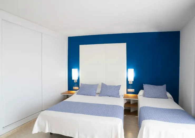 Chambre triple avec vue sur la mer Hôtel Ibersol Torremolinos Beach Chambre triple avec vue sur la mer Hôtel Ibersol Torremolinos Beach