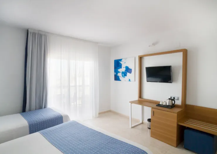 Chambre triple avec vue sur la mer Hôtel Ibersol Torremolinos Beach Chambre triple avec vue sur la mer Hôtel Ibersol Torremolinos Beach