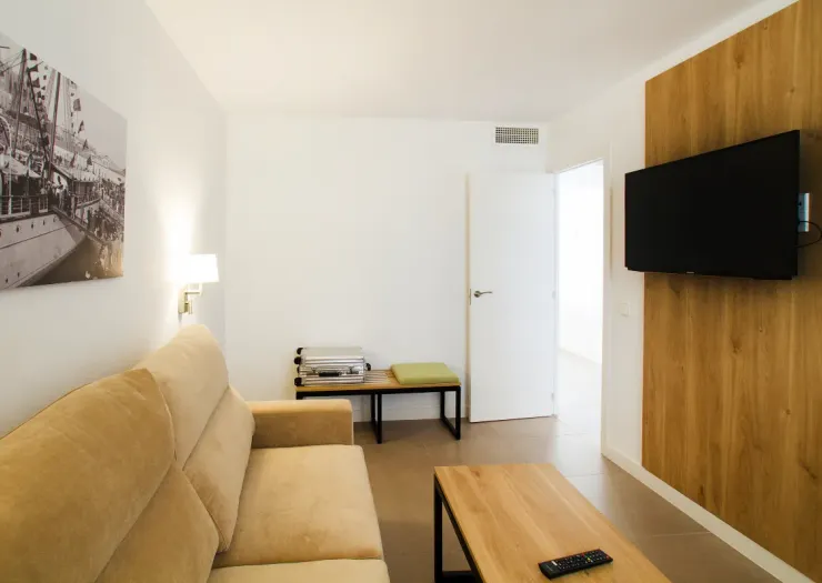 Habitación suite deluxe vista mar lateral Hotel Ibersol Siurell Sa Coma Habitación suite deluxe vista mar lateral Hotel Ibersol Siurell Sa Coma