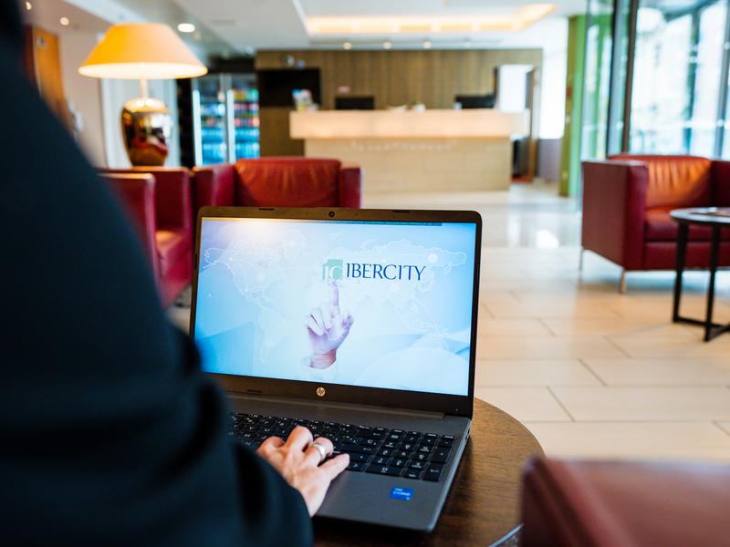 Lobby Ibercity Wien Schönbrunn Viena Lobby Ibercity Wien Schönbrunn Viena