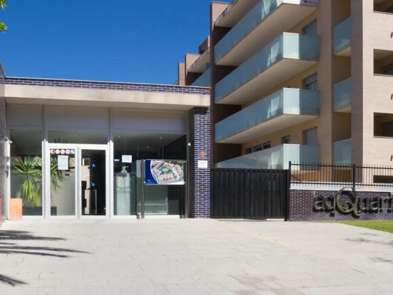 Entrada Apartamentos Ibersol Spa Aqquaria Salou Entrada Apartamentos Ibersol Spa Aqquaria Salou