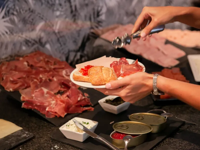 Desayuno buffet Hotel Ibersol Antemare Sitges Desayuno buffet Hotel Ibersol Antemare Sitges