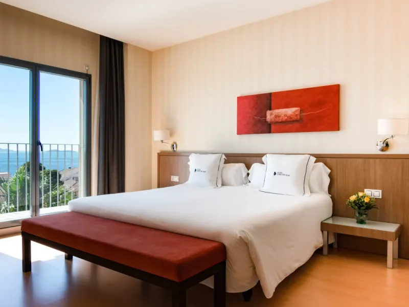 Habitació doble deluxe Hotel Ibersol Atrio del Mar Los Alcázares Habitació doble deluxe Hotel Ibersol Atrio del Mar Los Alcázares