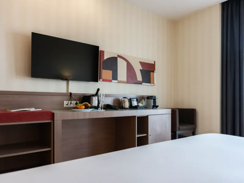 Habitació doble deluxe Hotel Ibersol Atrio del Mar Los Alcázares Habitació doble deluxe Hotel Ibersol Atrio del Mar Los Alcázares