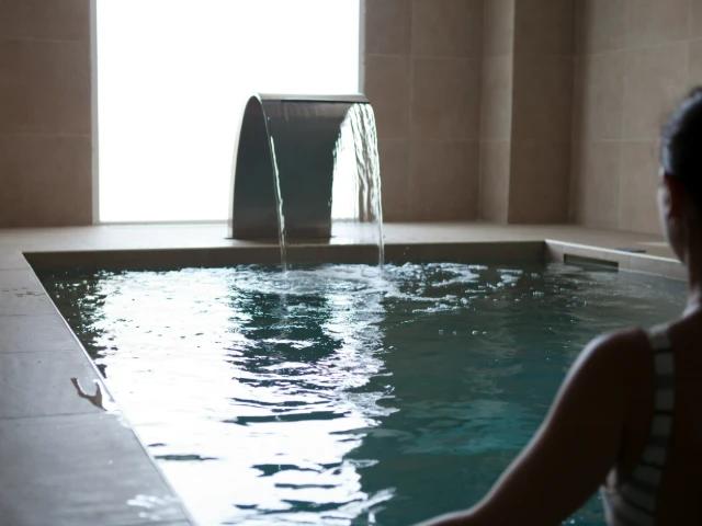 Piscina interior climatitzada Hotel Ibersol Siurell Sa Coma Piscina interior climatitzada Hotel Ibersol Siurell Sa Coma